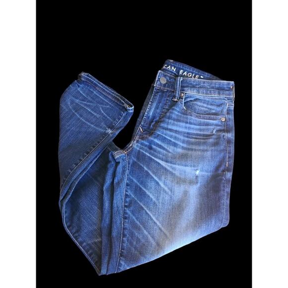 American Eagle Men's Next Level Flex Jeans Size 29x30 Original Straight - Picture 6 of 6